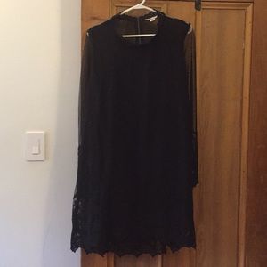 Volcom Black lace dress